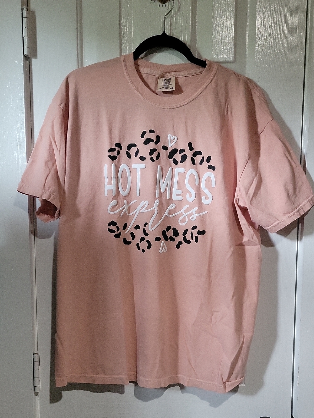 Hot Mess Express Blush Pink Tee - XL